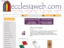 Tablet Screenshot of ecclesiaweb.com